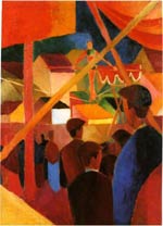 August Macke Galerie: Bilder, Werke und Gemälde