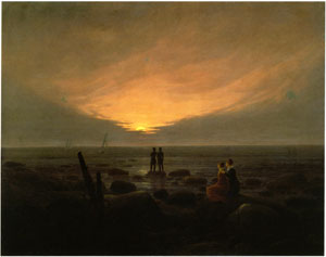 Mondaufgang am Meer ~1821