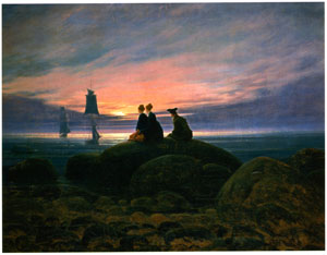 Mondaufgang am Meer ~1822