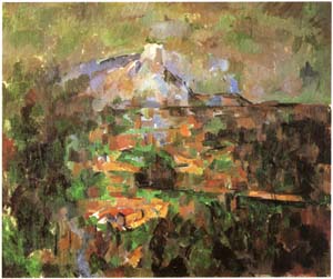 Mont Sainte-Victoire von Lauves aus gesehen