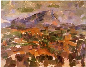 Mont Sainte-Victoire von Lauves aus gesehen