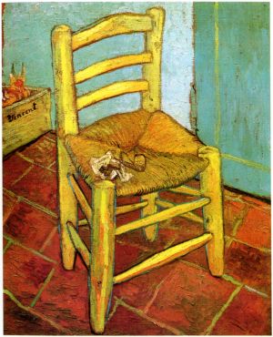 Der Stuhl van Goghs in Arles mit Pfeife