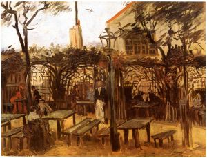 Gartenlokal "La Guinguette" auf dem Montmartre