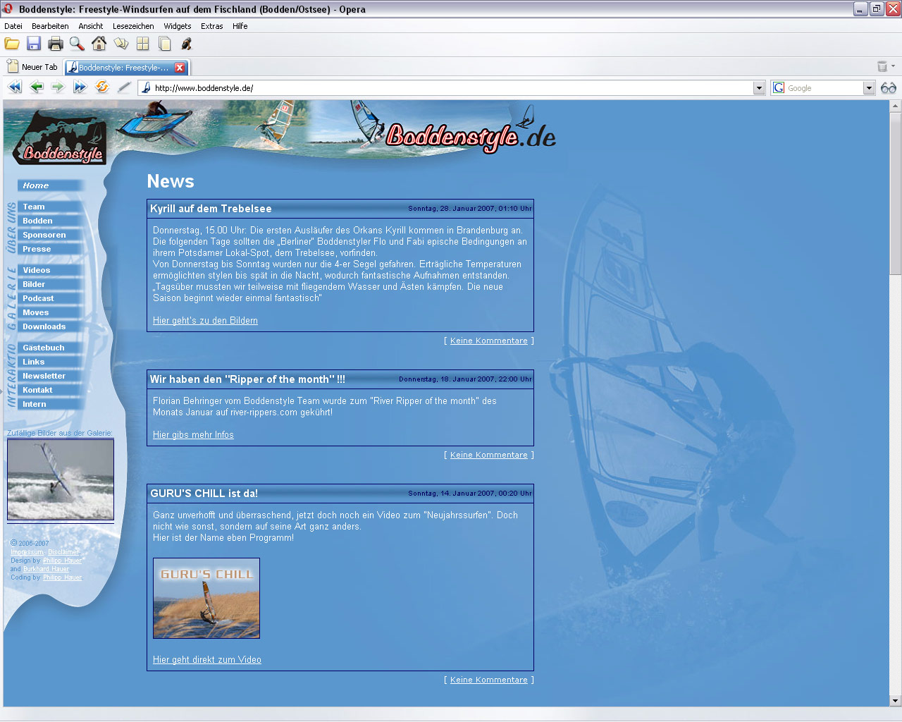 Beispielseite im Opera, Windows, 1280 x 1024