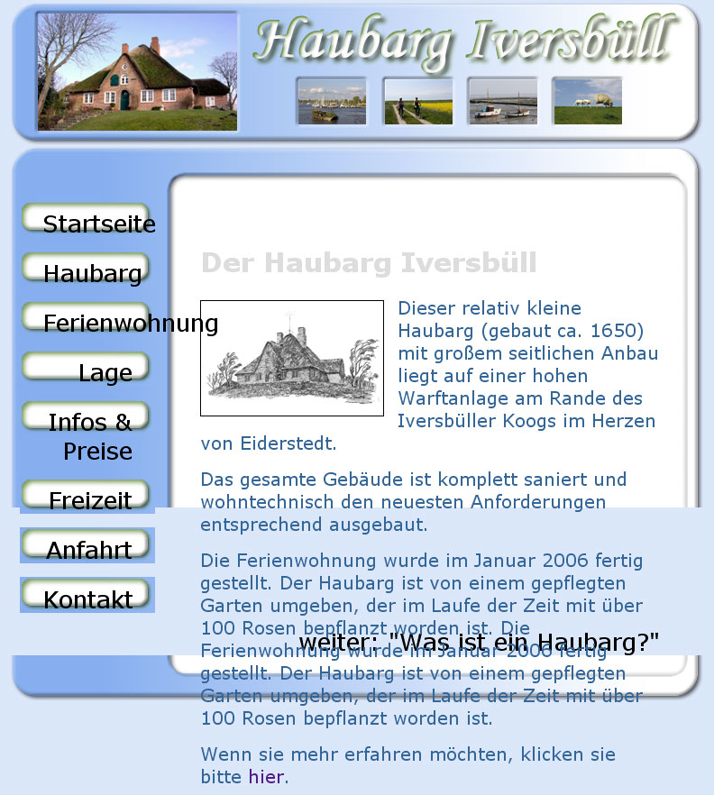 Negativbeispiel Pixelgenaues Design - Schrift vergrößert