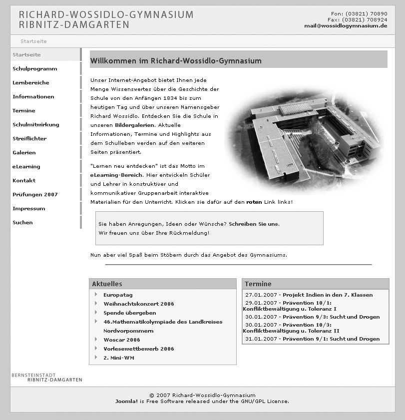 Beispiel Richard-Wossidlo-Gymnasium: Farbblindheit